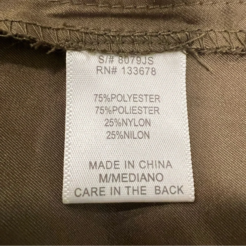 LOVE TREE Military / Utility Style Lightweight Spring or Fall Jacket Size Medium - Picture 16 of 16